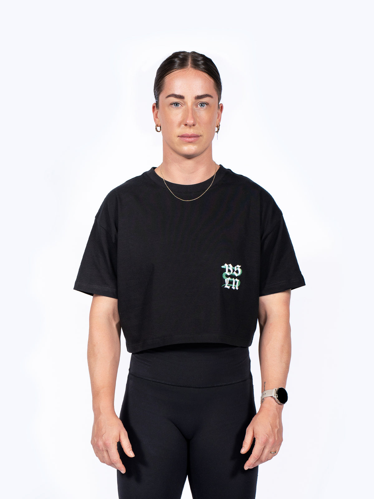Entangled Cropped Tee