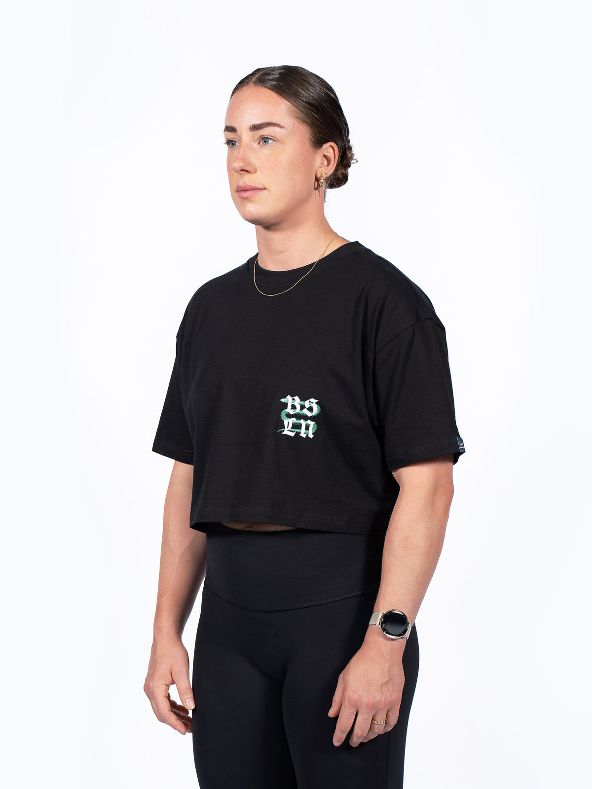 Entangled Cropped Tee