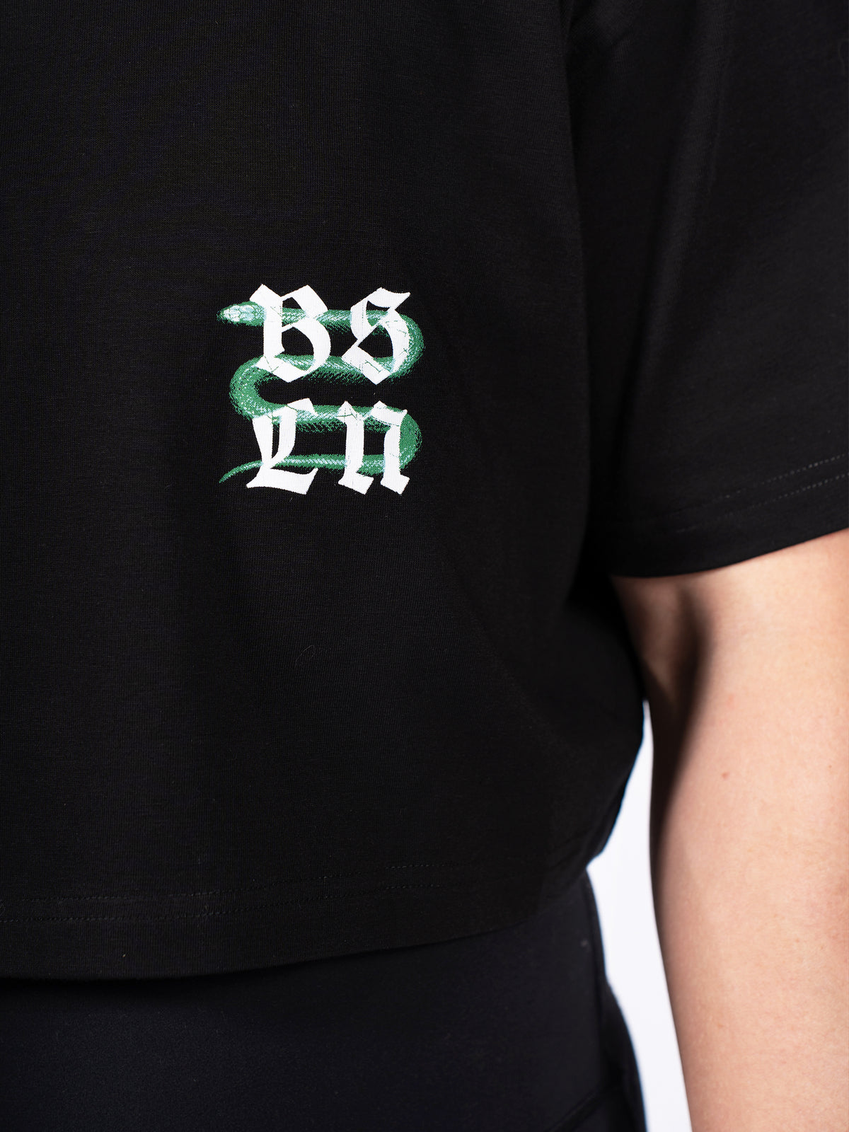 Entangled Cropped Tee